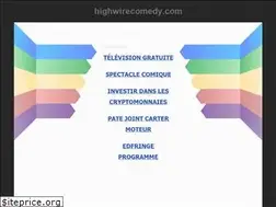 Sites similar to highwirecomedy.com