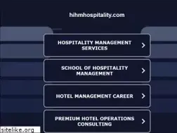 Sites similar to hihmhospitality.com