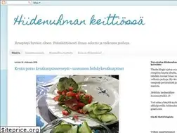 Sites similar to hiidenuhmankeittiossa.blogspot.com
