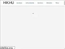 Sites similar to hik.hu
