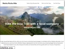 Sites similar to hike-machupicchu.com