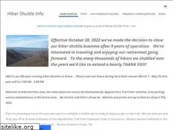 Sites similar to hikershuttles.com