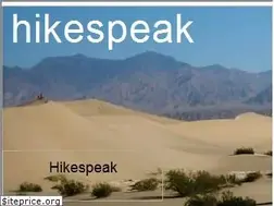 Sites similar to hikespeak.com