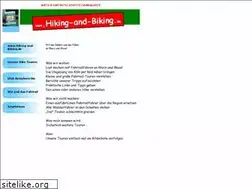 Sites similar to hiking-and-biking.de