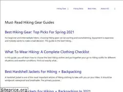 Sites similar to hikingdaily.com