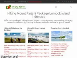 Sites similar to hikingrinjani.com