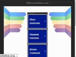 Sites similar to hikkachatvillas.com