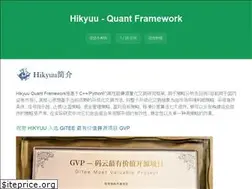 Sites similar to hikyuu.org