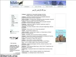 Sites similar to hilafet.com