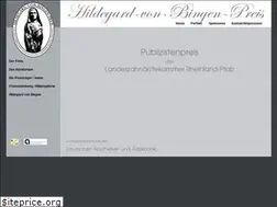 Sites similar to hildegard-von-bingen-preis.de