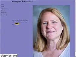 Sites similar to hildegardschroedter.de