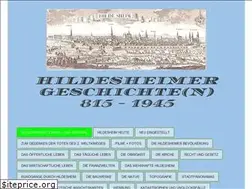 Sites similar to hildesheimer-geschichte.de