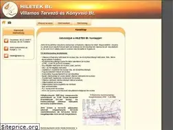Sites similar to hiletek.hu