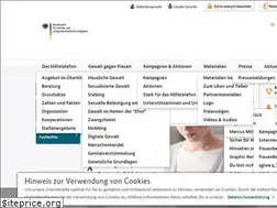Sites similar to hilfetelefon.de
