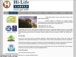 Sites similar to hilifelabels.com