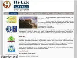 Sites similar to hilifelabels.in