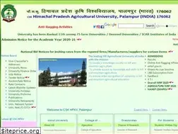 Sites similar to hillagric.ac.in