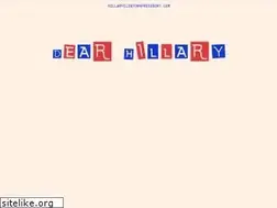 Sites similar to hillaryclinton4president.com