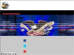 Sites similar to hillaryforpresident.com
