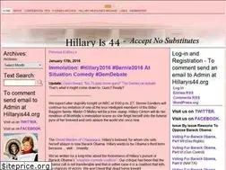 Sites similar to hillaryis44.com