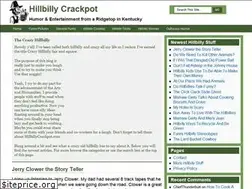 Sites similar to hillbillycrackpot.com