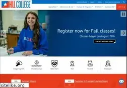 Sites similar to hillcollege.edu