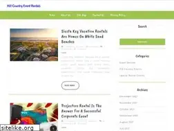 Sites similar to hillcountryeventrentals.com