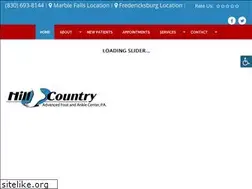Sites similar to hillcountryfoot.com