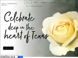 Sites similar to hillcountryhall.com