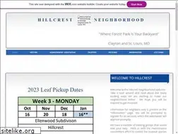 Sites similar to hillcrest63105.org