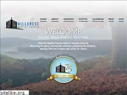 Sites similar to hillcrestbaptist.net