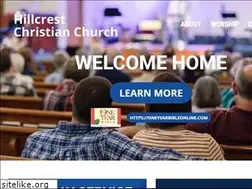 Sites similar to hillcrestchristianchurch.org