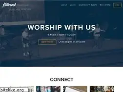 Sites similar to hillcrestchurch.net