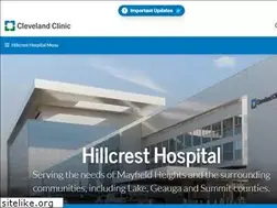 Sites similar to hillcresthospital.org