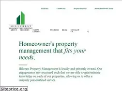 Sites similar to hillcrestmgmt.com