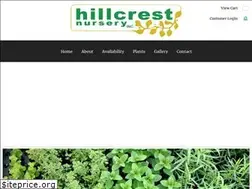 Sites similar to hillcrestnursery.com