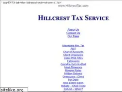 Sites similar to hillcresttax.com