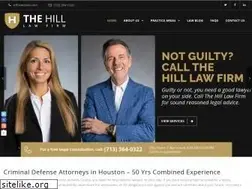Sites similar to hillcriminaldefense.com