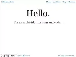 Sites similar to hillelarnold.com