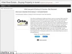 Sites similar to hillelrealestate.blogspot.com