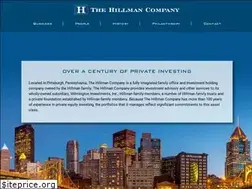 Sites similar to hillmancompany.com