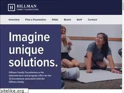 Sites similar to hillmanfamilyfoundations.org
