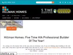 Sites similar to hillmanhomes.com.au