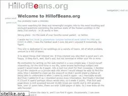 Sites similar to hillofbeans.org