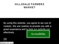 Sites similar to hillsdalefarmersmarket.com