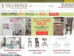 Sites similar to hillsdalefurnituremart.com