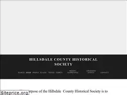 Sites similar to hillsdalehistoricalsociety.org
