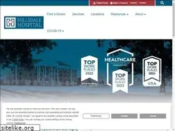 Sites similar to hillsdalehospital.com