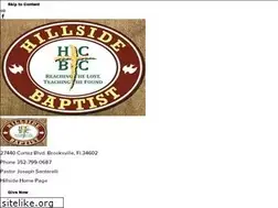 Sites similar to hillsidebaptist.com
