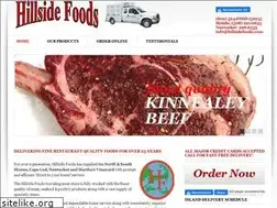 Sites similar to hillsidefoods.com